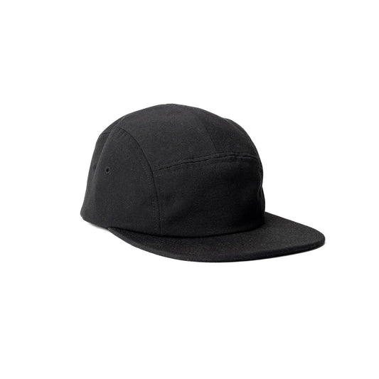 recycled-poly-flat-brim-5-panel-hat-f6 Web_PDP-FlatBrim5PanelHat_Studio_Front_Black.jpg